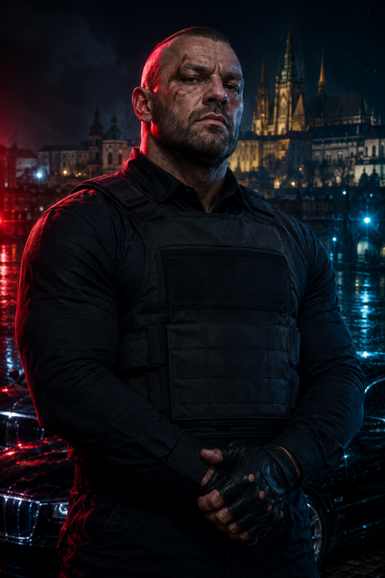 Bodyguard s neprůstřelnou vestou
